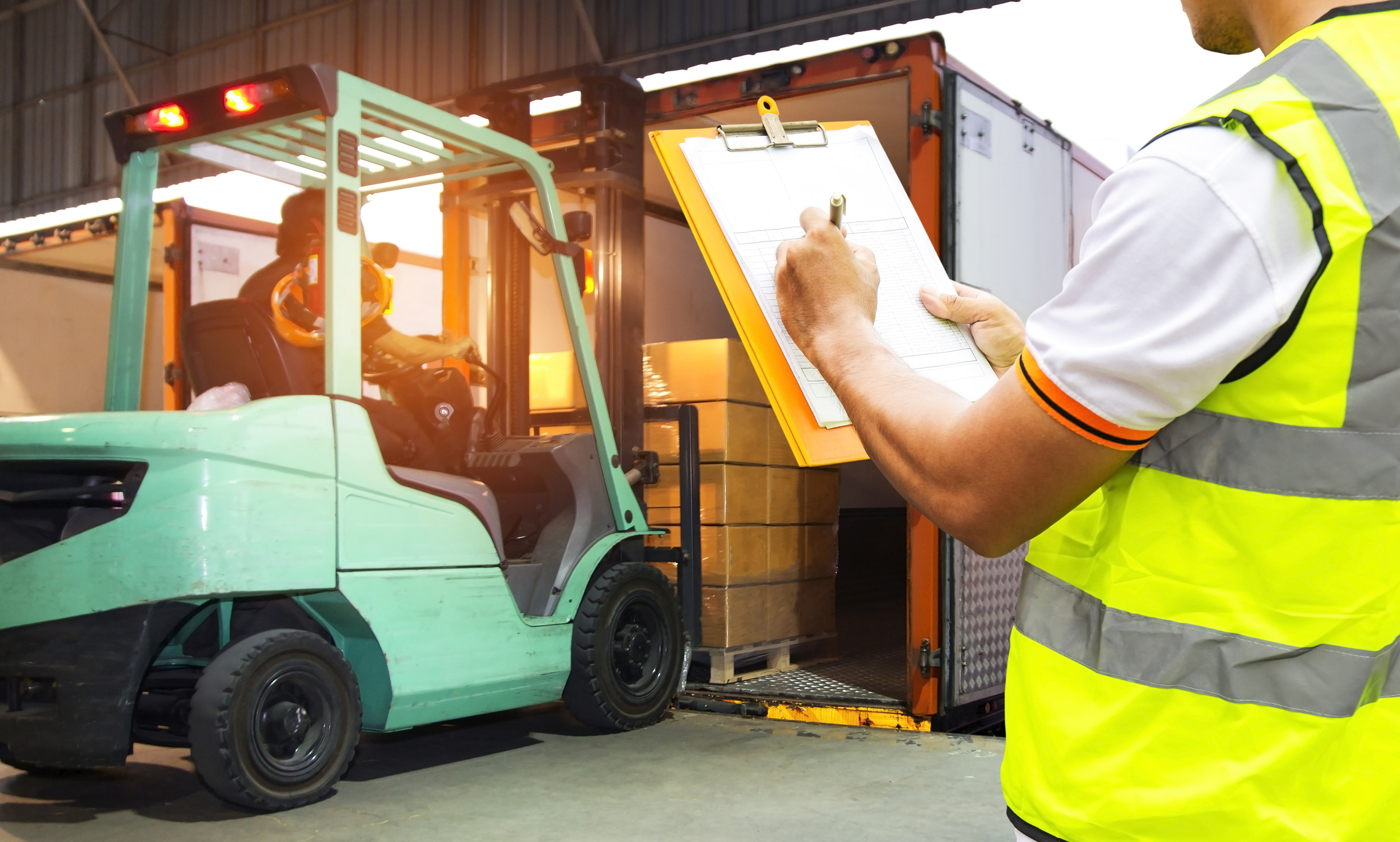 Banner for Forklift Leasing